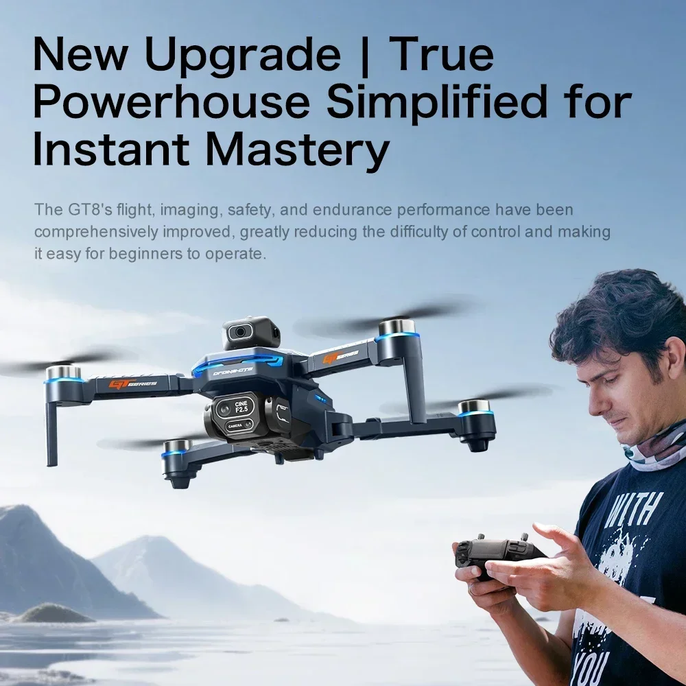 Drone 4k hd gt8 câmera para ev - Drone Multispectral avaliação e preço