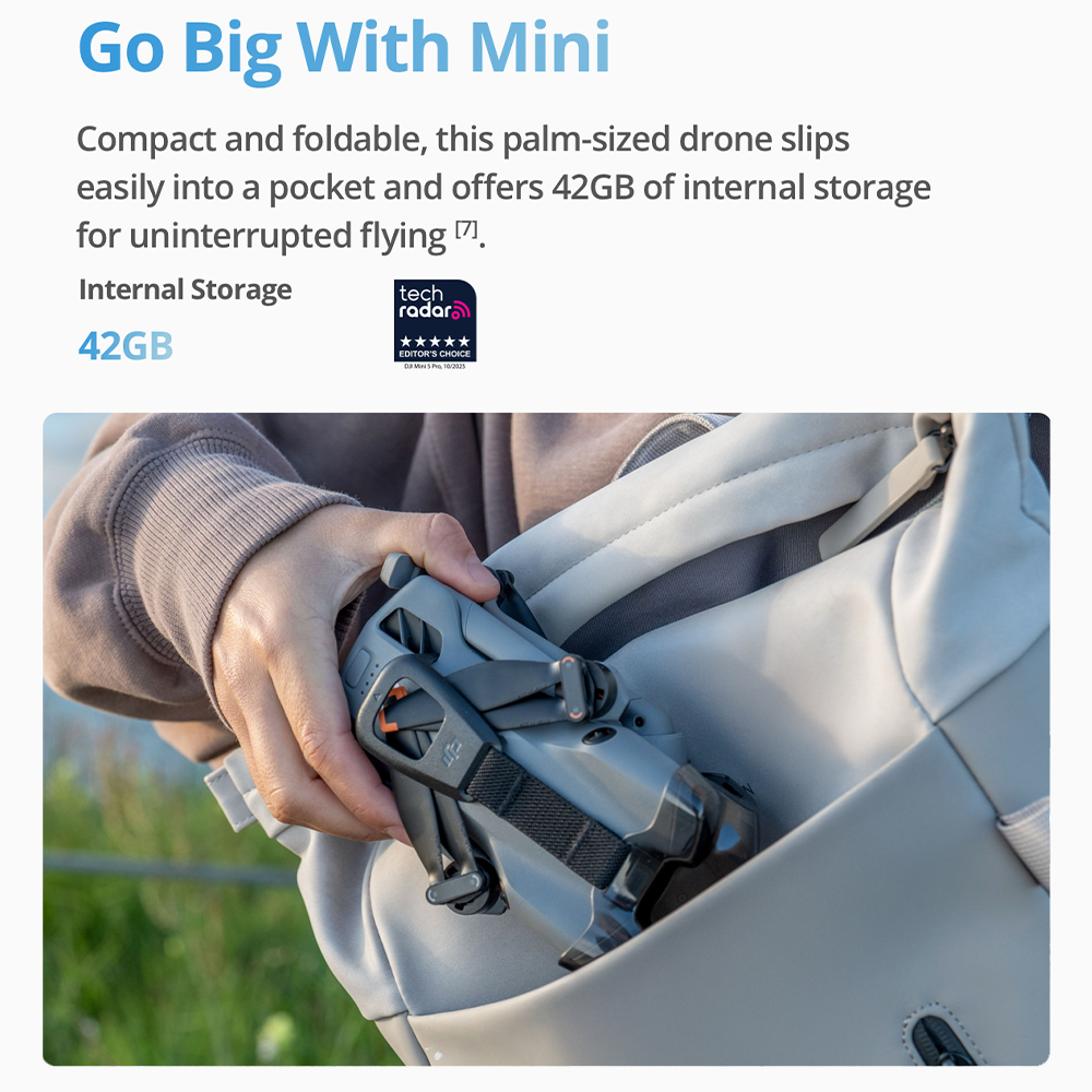 Kit de Drones DJI Mini 5 Pro F - Drone Multispectral avaliação e preço