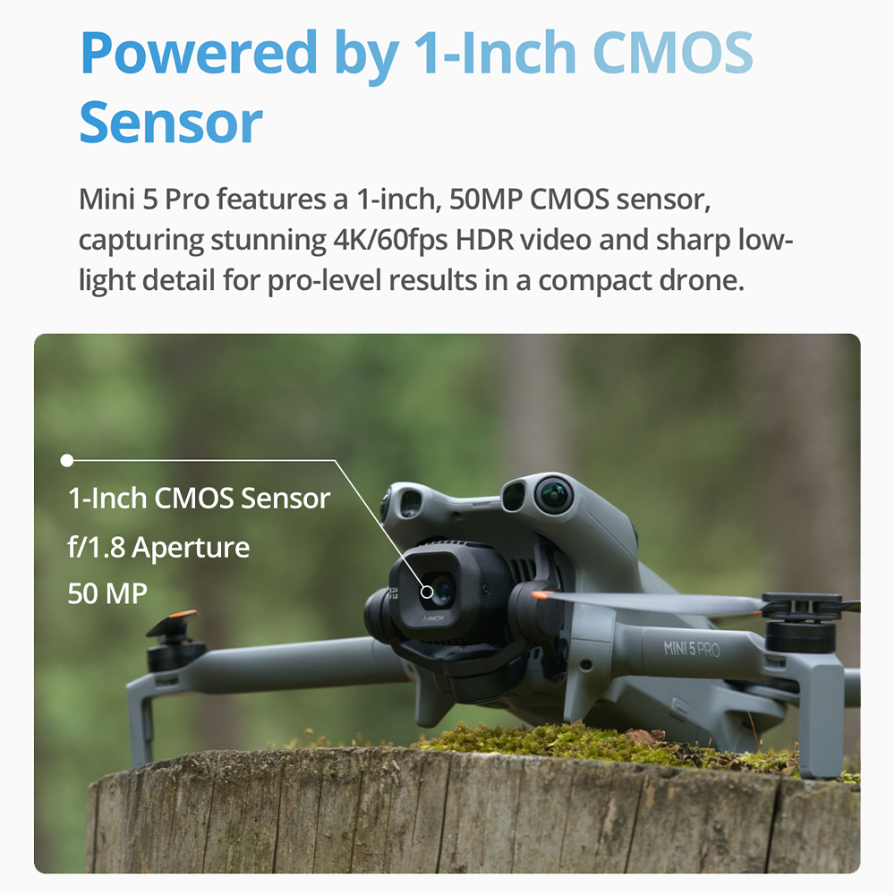 Kit de Drones DJI Mini 5 Pro F - Drone Multispectral avaliação e preço