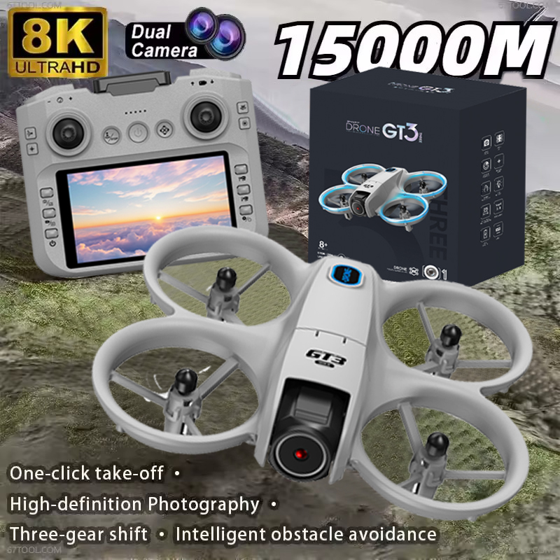 NOVO Drone GT3 MINI Original 8 - Drone Photogrammetry avaliação e preço